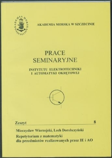 Repetytorium z matematyki dla przedmiotów realizowanych przez IE i AO