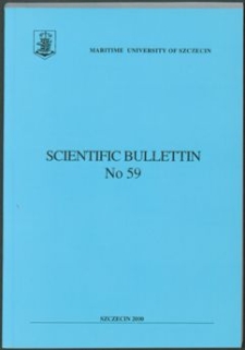 Scientific Bullettin. Maritime University of Szczecin. 2000, No 59