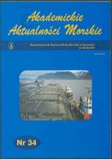 Akademickie Aktualności Morskie : Dwumiesięcznik Wyższej Szkoły Morskiej w Szczecinie. 2003, nr 4 (34)