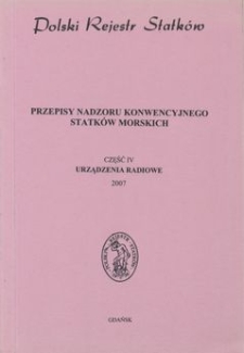 Cz. 4, Urządzenia radiowe