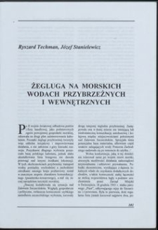 Żegluga na morskich wodach przybrzeżnych i wewnętrznych