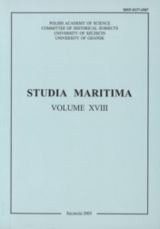 Studia Maritima. 2005, Vol. 18