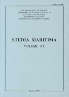 Studia Maritima. 2007, Vol. 20