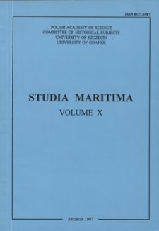 Studia Maritima. 1997, Vol. 10