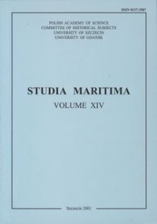 Studia Maritima. 2001, Vol. 14