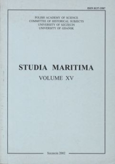 Studia Maritima. 2002, Vol. 15