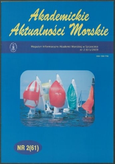 Akademickie Aktualności Morskie : Magazyn Informacyjny Akademii Morskiej w Szczecinie. 2009, nr 2 (61)