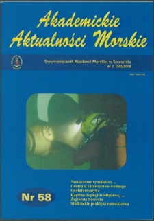 Akademickie Aktualności Morskie : Dwumiesięcznik Akademii Morskiej w Szczecinie. 2008, nr 2 (58)