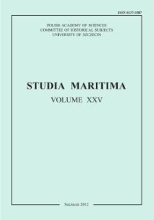 Studia Maritima. 2012, Vol. 25