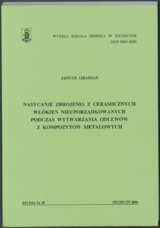 Nasycanie zbrojenia z ceramicznych włókien nieuporządkowanych podczas wytwarzania odlewów z kompozytów metalowych.
