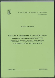 Nasycanie zbrojenia z ceramicznych włókien nieuporządkowanych podczas wytwarzania odlewów z kompozytów metalowych.