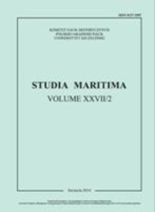 Studia Maritima. 2014, Vol. 27 cz. 2