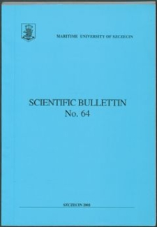 Scientific Bulletin. Maritime University of Szczecin. 2001, No 64