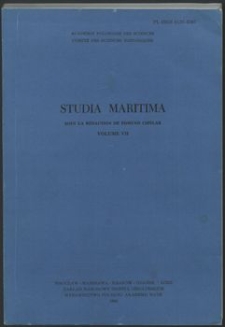 Studia Maritima. 1988, Vol. 7