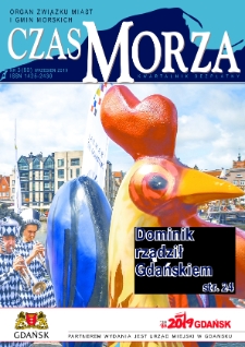 Czas Morza : Organ Związku Miast i Gmin Morskich. 2019, nr 3 (80)