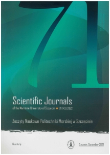Zeszyty Naukowe. Akademia Morska w Szczecinie. 2022, 71(143)