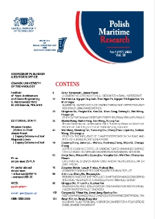 Polish Maritime Research. No 1 (117) 2023