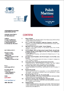 Polish Maritime Research. No 2 (118) 2023