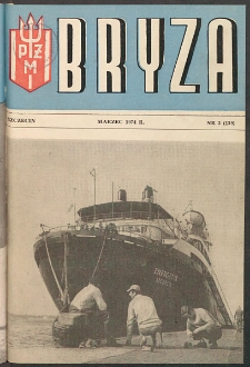 Bryza : biuletyn informacyjny Polskiej Żeglugi Morskiej. 1974, nr 3