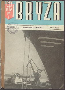 Bryza : biuletyn informacyjny Polskiej Żeglugi Morskiej. 1974, nr 8-9