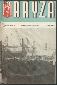 Bryza : biuletyn informacyjny Polskiej Żeglugi Morskiej. 1977, nr 8-9