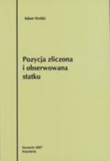 Pozycja zliczona i obserwowana statku