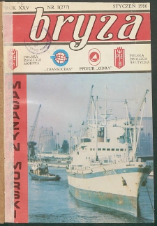 Bryza : magazyn morski. 1986, nr 1