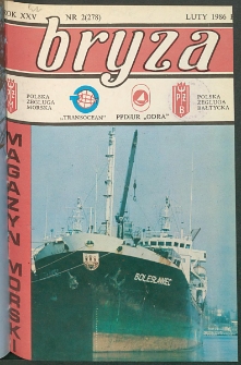 Bryza : magazyn morski. 1986, nr 2