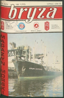 Bryza : magazyn morski. 1986, nr 7