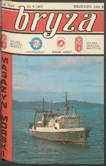 Bryza : magazyn morski. 1986, nr 9