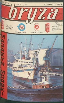 Bryza : magazyn morski. 1986, nr 11