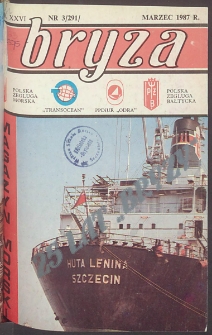 Bryza : magazyn morski. 1987, nr 3