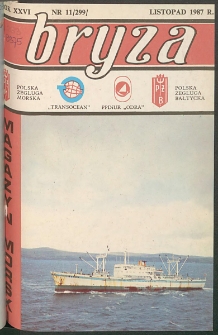 Bryza : magazyn morski. 1987, nr 11
