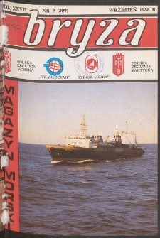 Bryza : magazyn morski. 1988, nr 9