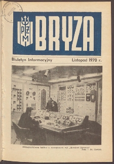 Bryza : biuletyn informacyjny Polskiej Żeglugi Morskiej. 1970, nr 11