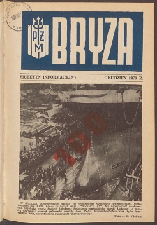 Bryza : biuletyn informacyjny Polskiej Żeglugi Morskiej. 1970, nr 12