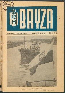 Bryza : biuletyn informacyjny Polskiej Żeglugi Morskiej. 1971, nr 4