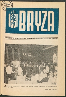 Bryza : biuletyn informacyjny Polskiej Żeglugi Morskiej. 1971, nr 8-9
