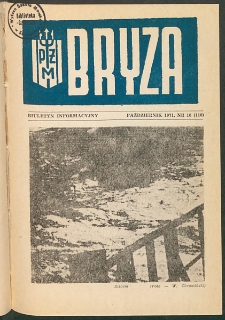 Bryza : biuletyn informacyjny Polskiej Żeglugi Morskiej. 1971, nr 10