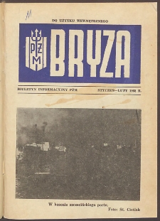 Bryza : biuletyn informacyjny Polskiej Żeglugi Morskiej. 1968, nr 1-2