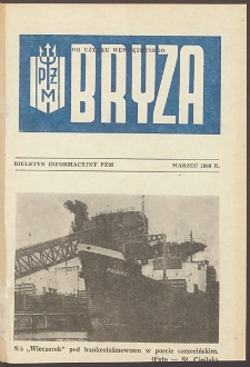 Bryza : biuletyn informacyjny Polskiej Żeglugi Morskiej. 1968, nr 3