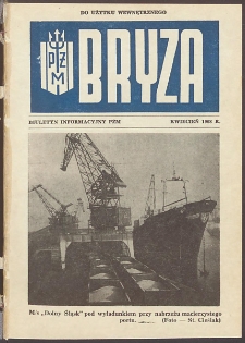 Bryza : biuletyn informacyjny Polskiej Żeglugi Morskiej. 1968, nr 4