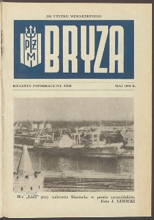 Bryza : biuletyn informacyjny Polskiej Żeglugi Morskiej. 1968, nr 5