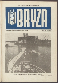 Bryza : biuletyn informacyjny Polskiej Żeglugi Morskiej. 1968, nr 7