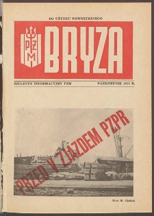 Bryza : biuletyn informacyjny Polskiej Żeglugi Morskiej. 1968, nr 10