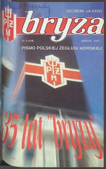 Bryza : pismo załogi Polskiej Żeglugi Morskiej, 1997, nr 3