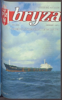 Bryza : pismo załogi Polskiej Żeglugi Morskiej, 1997, nr 4