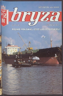 Bryza : pismo załogi Polskiej Żeglugi Morskiej, 1997, nr 8