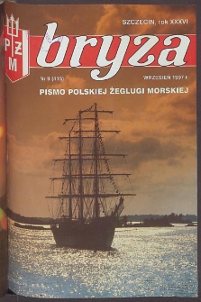 Bryza : pismo załogi Polskiej Żeglugi Morskiej, 1997, nr 9