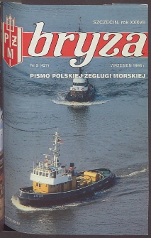Bryza : pismo załogi Polskiej Żeglugi Morskiej, 1998, nr 9